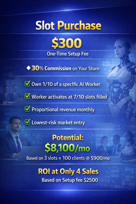 Worker License (1//10 Slot Purchase) WS10-1